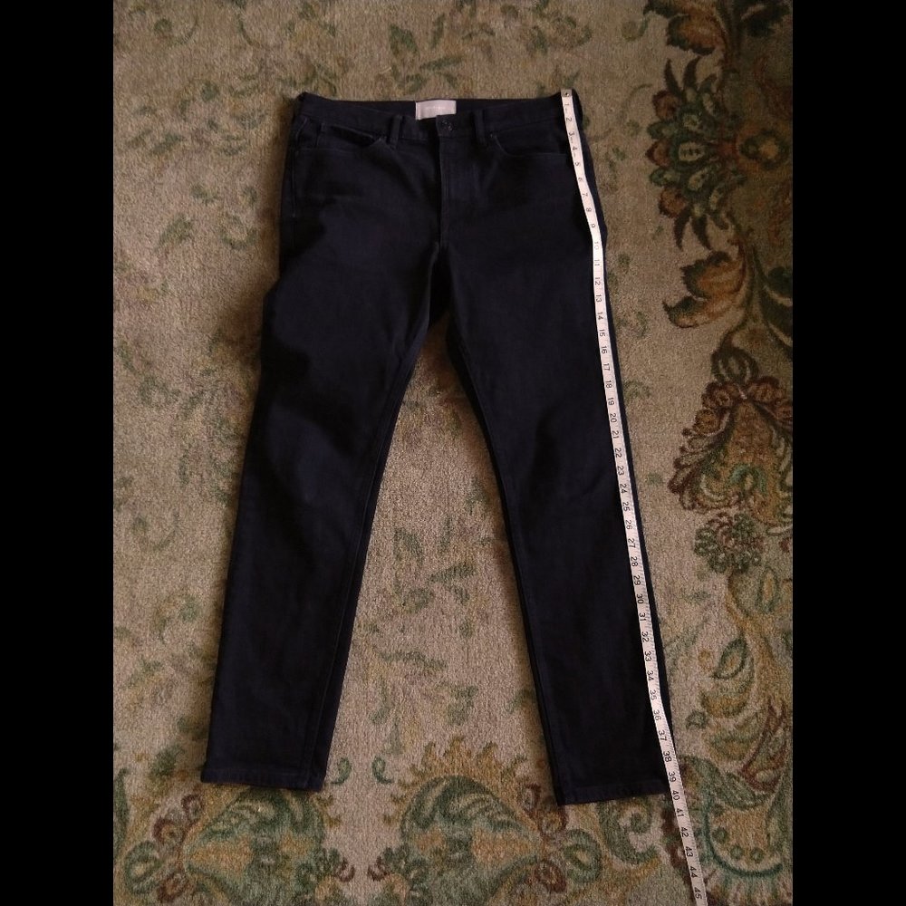 Everlane Black Slim Japanese Denim Jeans (32x30)